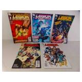 5 2010 DC Comics Legion of Superheroes Issues 1-5