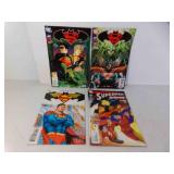 4 2008-2009 DC Comics Superman, Batman Comics