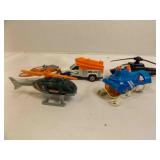 5 Die-Cast Toy Vehicles: 4 Matchbox Brand,