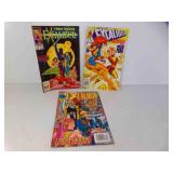 3 Marvel Comics Excalibur 1989, 1993, 1996
