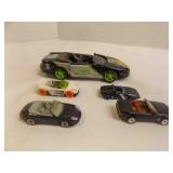 2 HotWheel Cars: Made In; Indonesia. Made In