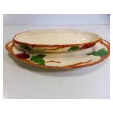 Franciscan Apple Hand Painted Oval Serving Platter