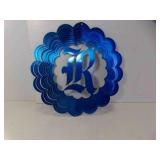 Swirly Metal Wind Spinner - Kansas City Royals
