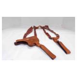 Don Hume Brown Leather Holster H750 NO. 1 - With