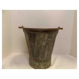 Antique Iron Bucket, 10" Long