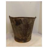 Antique Iron Bucket, 11½" Long
