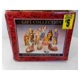 Dollar General Hand Painted Porcelain Nativity