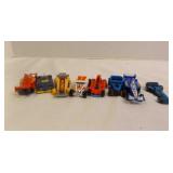 8 Toy Race Cars; 5 Hot wheel Brand, Made in