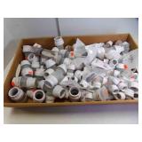 BOX FULL of PVC  Fittings, Insert Plugs