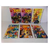 6 Marvel Comics 1998 X-Men - 1 is Giant Sized