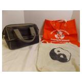 3 Bags. 2 Tote bags, Grocery and Recreational