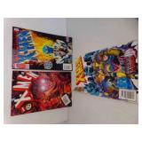 3 Marvel Comics 1995 X-Men Deluxe