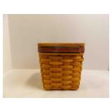 Longaberger Fathers Day Tall Tissue Basket 1994