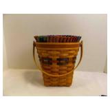 Longaberger "Shades Of Autum Basket" 1993