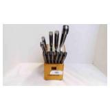 Calphalon 11-Piece  Knife set With SharpIN