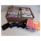 Work Out VHS Tapes DVDs Ankle Weights