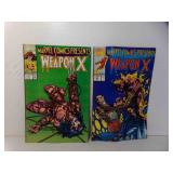 2 Marvel Comics 1991 Weapon X #75, #83