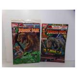 2 Topps Comics Jurassic Park Comic Books #3, #4