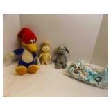 Pillsbury Dough Boy Collectable; 2 Plush Toys