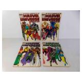 4 Marvel Comics Official Handbook of the Marvel