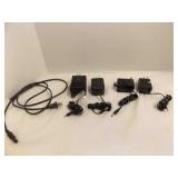4 AC/DC Power Adapters(1) 2-Prong AC Power Cord