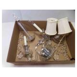 BROKEN Glass Crystal Lighting - FOR PARTS or NOT