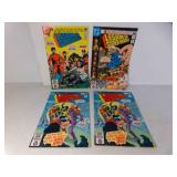 4 1980-81 DC Comics Legion of Super-Heroes