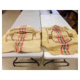 2 28" X 35" LARGE Burlap Sacks - EXPO Café Coffee