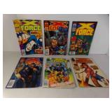 6 1997 Marvel Comics X-Force Comics