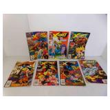 7 1993 Marvel Comics X-Force Comics