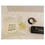 Drink Coaster, Key Chain, AM/FM Stereo