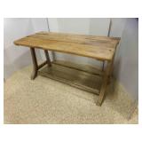 OLD Vintage SIMPLEX Industrial Workbench Cast Iron