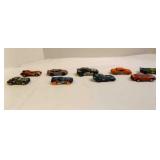 8 Hotwheel Cars: Made In; Malaysia, China,