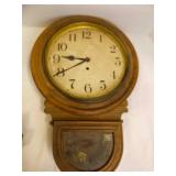 Arthur Pequegnat "King Edward" Wall Clock