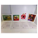 4 Park West Art Prints with COA Certificates of