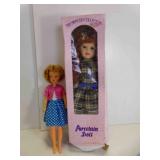 Porcelain Doll No Eyes - Ideal Toys 1960