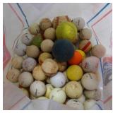 Bag of USED Golf Balls - Tennis Ball - Hand Ball