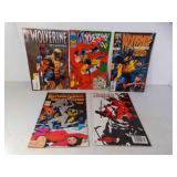 5 Marvel Comics Mixed Dates 1994-2008 Wolverine