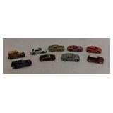 6 Hotwheel Cars: Made In; Indonesia, Malaysia,