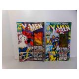 2 Marvel Comics 1993 X-Men w/Hologram Cover