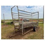 Portable Livestock Loading Chute