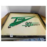 1991 Burlington Northern Safety Poster