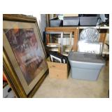 Frames, Artwork, Holiday Decor in Tub