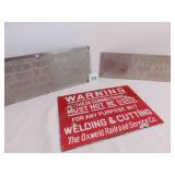 Metal Railway Signs (3)