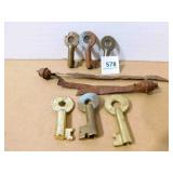 Railroad Switch Keys (6+)