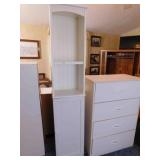 Storage/Shelf Unit w/ Door, white