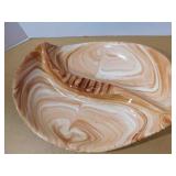 Large Ceramic Ashtray, marked C.S., 12"