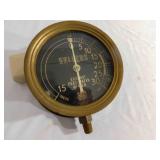 Ashcroft Brass Gauge for Sellers Heater, 6"