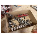Assorted Sockets, some Snap-On & Mac. (1 box)