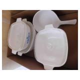 Blue Cornflower Baking Dishes, (4 pieces) (1 box)